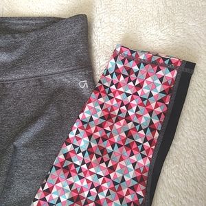 Girl's GapFit Multicoloured Athletic Leggings size XL (12-13)